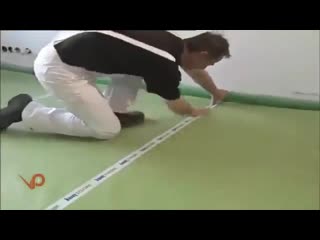 yazhekhozyain l technology of step-by-step laying of a warm floor