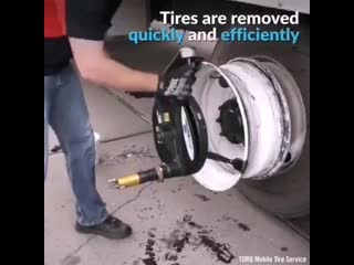 yazhehozayin l replaced the tire without removing the disc