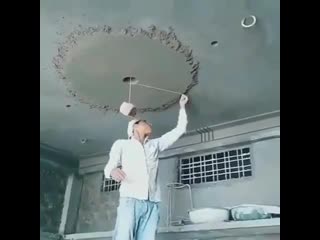 yazhehozayin l an interesting life hack for marking the ceiling