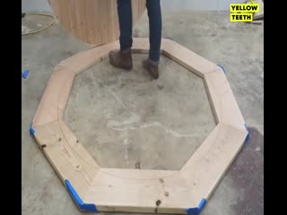 yazhehozhain l how to make a round table with your own hands