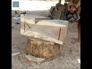 yazhehozayin l twisted bar stool. gorgeous woodwork