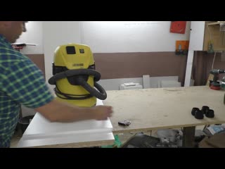 yazhekhozyain l karcher. how to make a reusable bag from a disposable vacuum cleaner