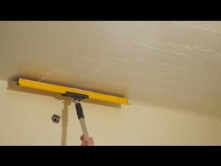 how to quickly putty the ceiling